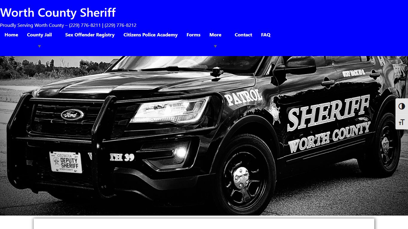 Home | Worth County Sheriff